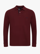 BORDEAUX POLO LONG SLEEVE REGULAR FIT MR. BLUE