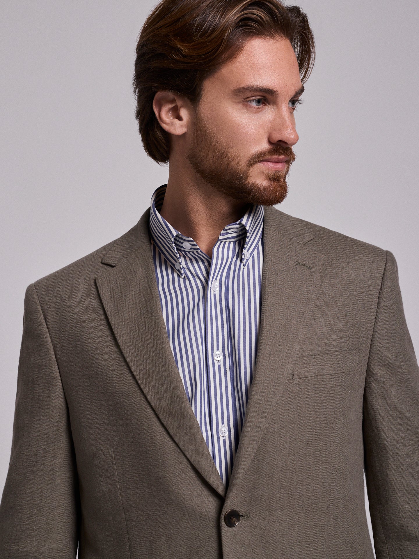 REGULAR FIT GREEN BLAZER MR. BLUE