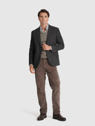 REGULAR FIT GRAY BLAZER MR. BLUE