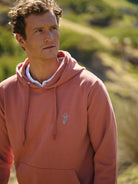 PINK COTTON HOODIE LONG SLEEVE REGULAR FIT MR. BLUE