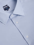 CAMISA DE ALGODÓN AZUL MANGA LARGA CLASSIC FIT MR. AZUL