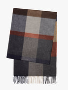 GRAY SCARF MR. BLUE