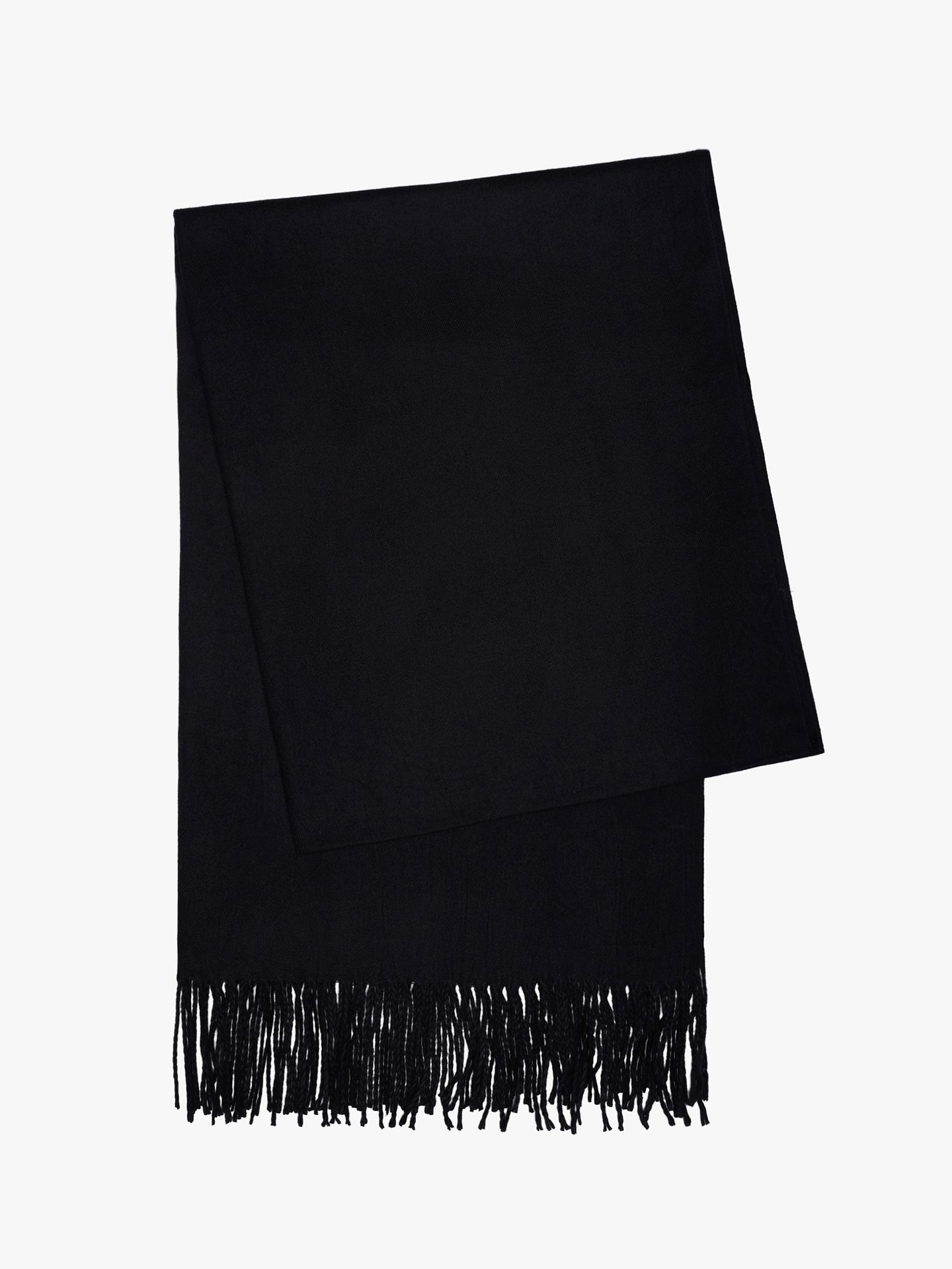 BLACK SCARF MR. BLUE