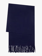 BLACK SCARF MR. BLUE