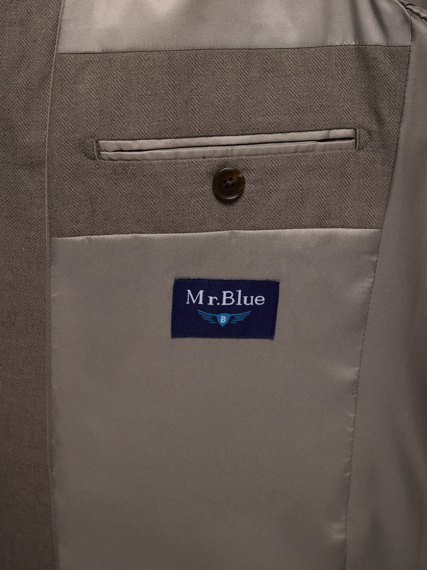 REGULAR FIT GREEN BLAZER MR. BLUE