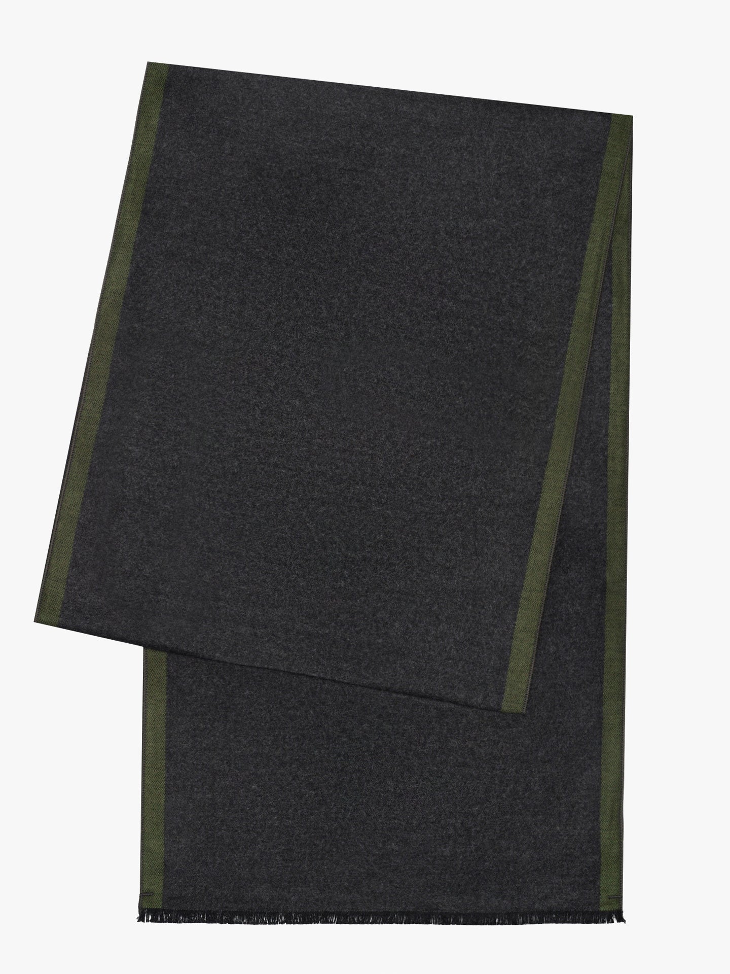 GRAY SCARF MR. BLUE