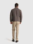 BROWN JACKET REGULAR FIT MR. BLUE