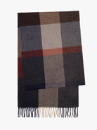 GRAY SCARF MR. BLUE