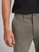 GREEN COTTON BERMUDA REGULAR FIT MR. BLUE