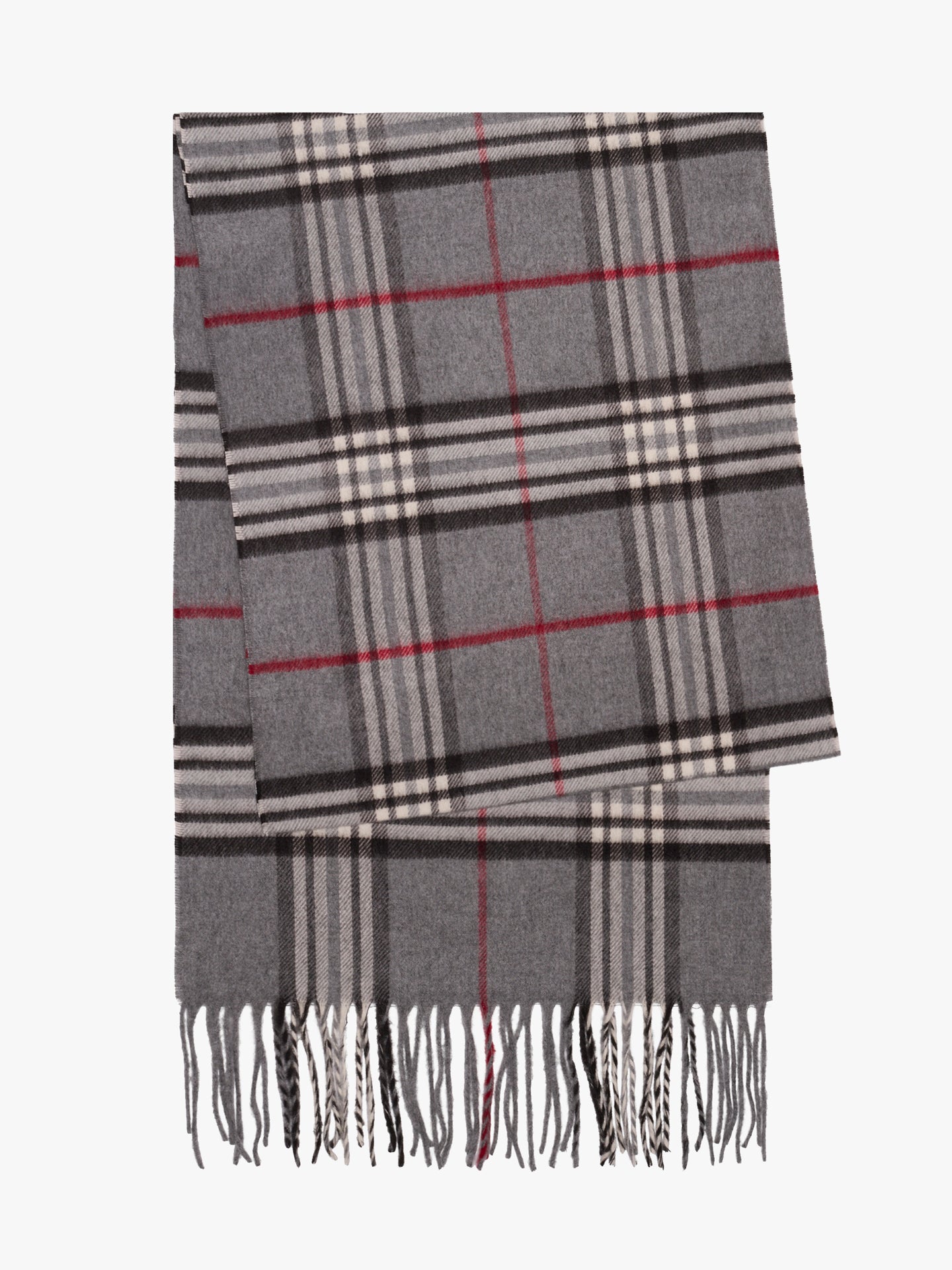 GRAY SCARF MR. BLUE