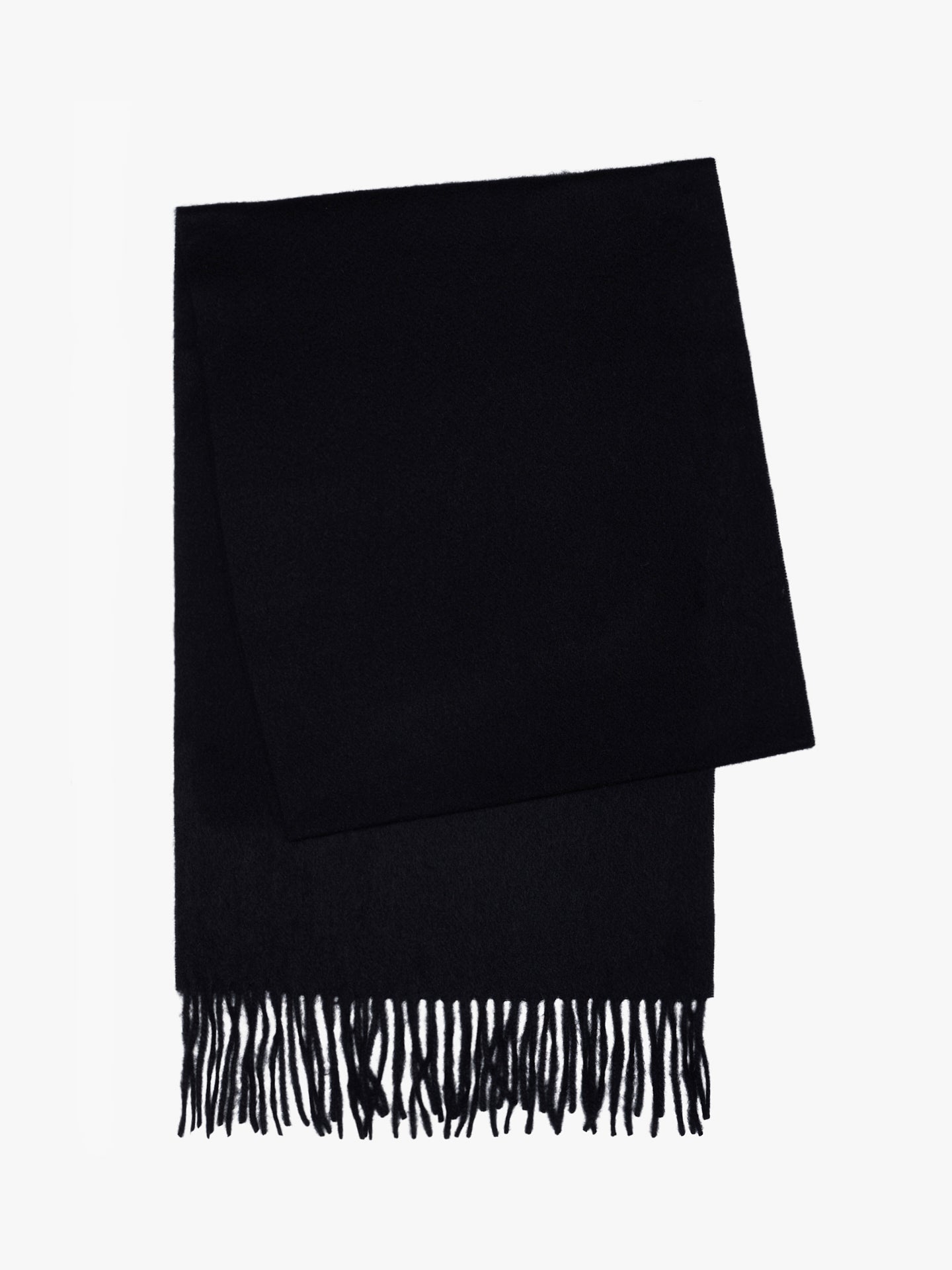 BLACK SCARF MR. BLUE