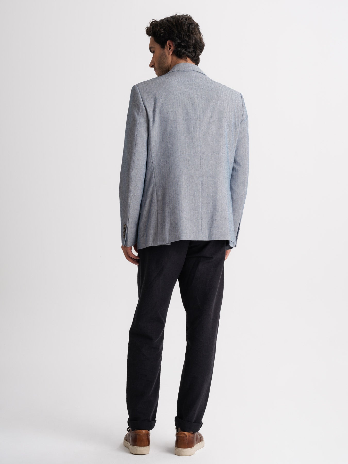 BLUE LONG SLEEVE REGULAR FIT MR. BLUE