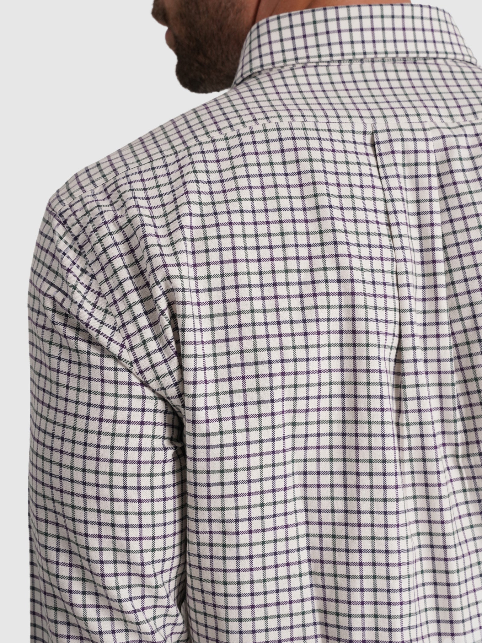 GREEN COTTON SHIRT LONG SLEEVE REGULAR FIT MR. BLUE