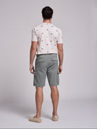 GREEN COTTON BERMUDA REGULAR FIT MR. BLUE