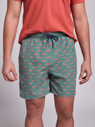 REGULAR FIT MR GREEN SWIMMING SUIT BLUE