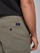 GREEN COTTON BERMUDA REGULAR FIT MR. BLUE