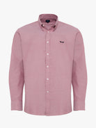 RED FLANNEL SHIRT LONG SLEEVE REGULAR FIT MR. BLUE