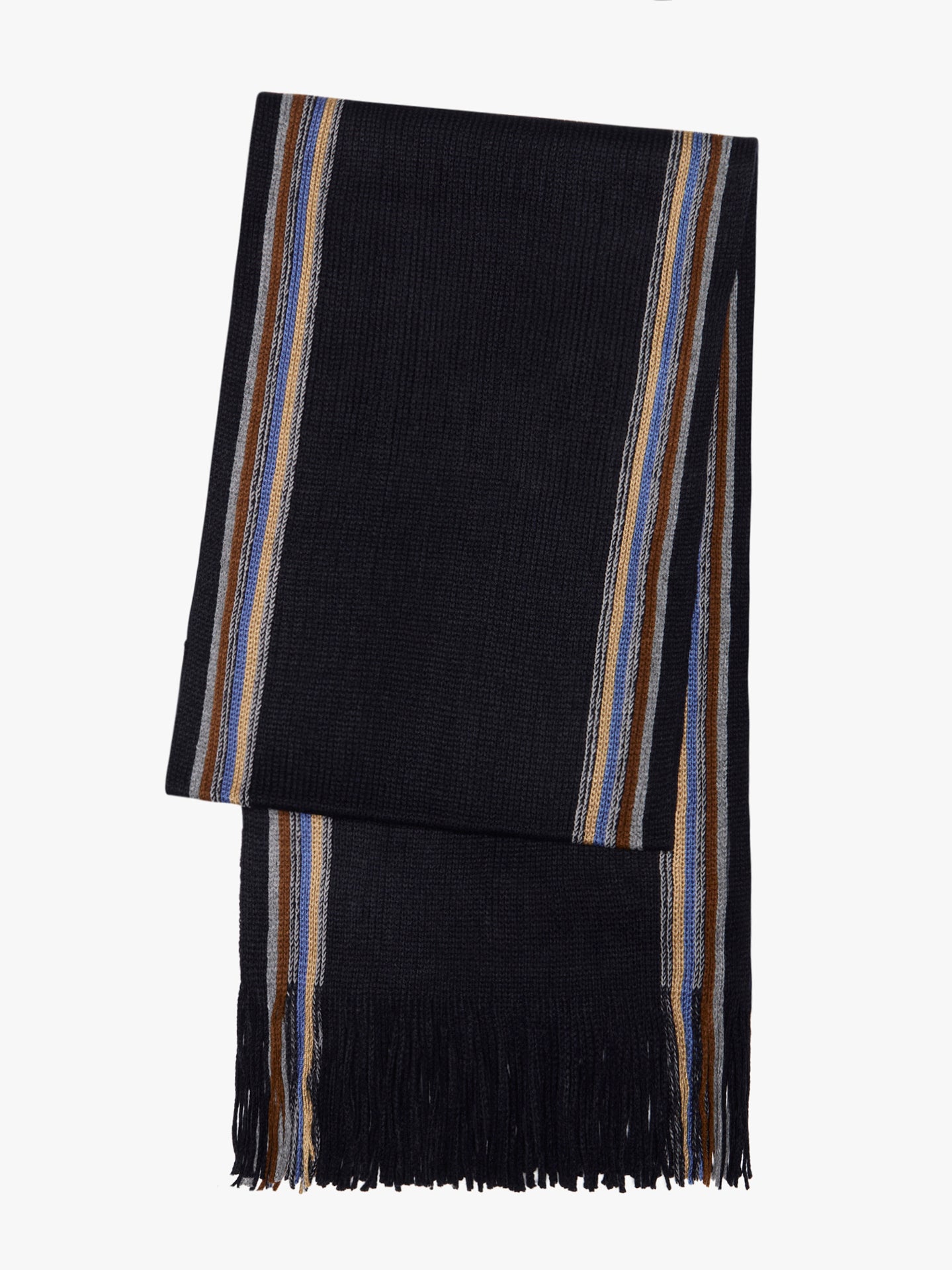 GRAY SCARF MR. BLUE