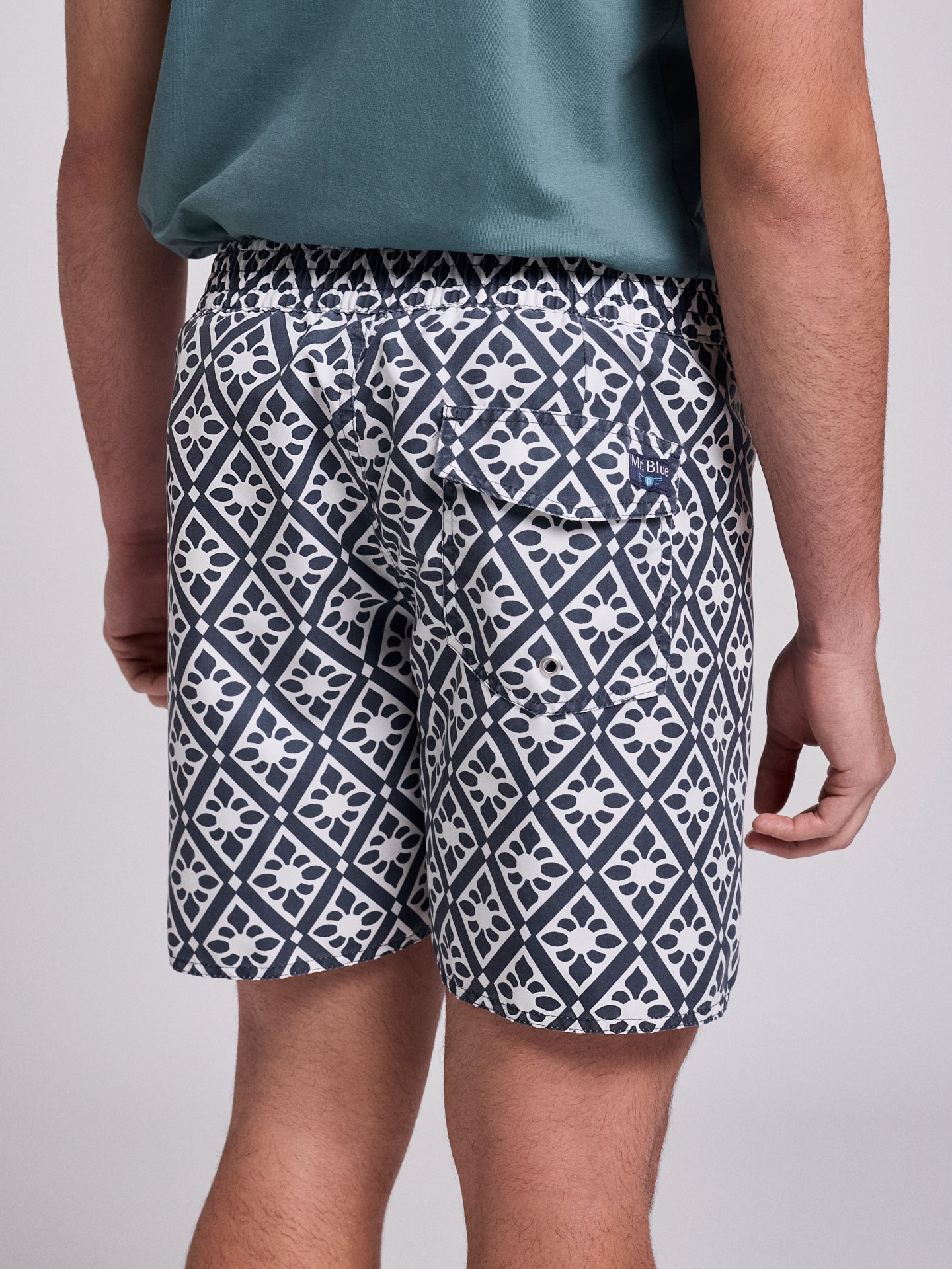 FATO BANHO AZUL REGULAR FIT MR. BLUE