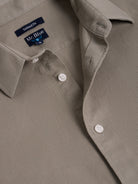 GREEN COTTON SHIRT LONG SLEEVE TAILORED FIT MR. BLUE