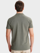 GREEN POLO SHORT SLEEVE REGULAR FIT MR. BLUE