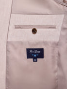 REGULAR FIT BEIGE BLAZER MR. BLUE