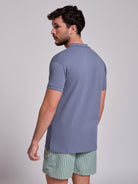 BLUE POLO SHORT SLEEVE REGULAR FIT MR. BLUE