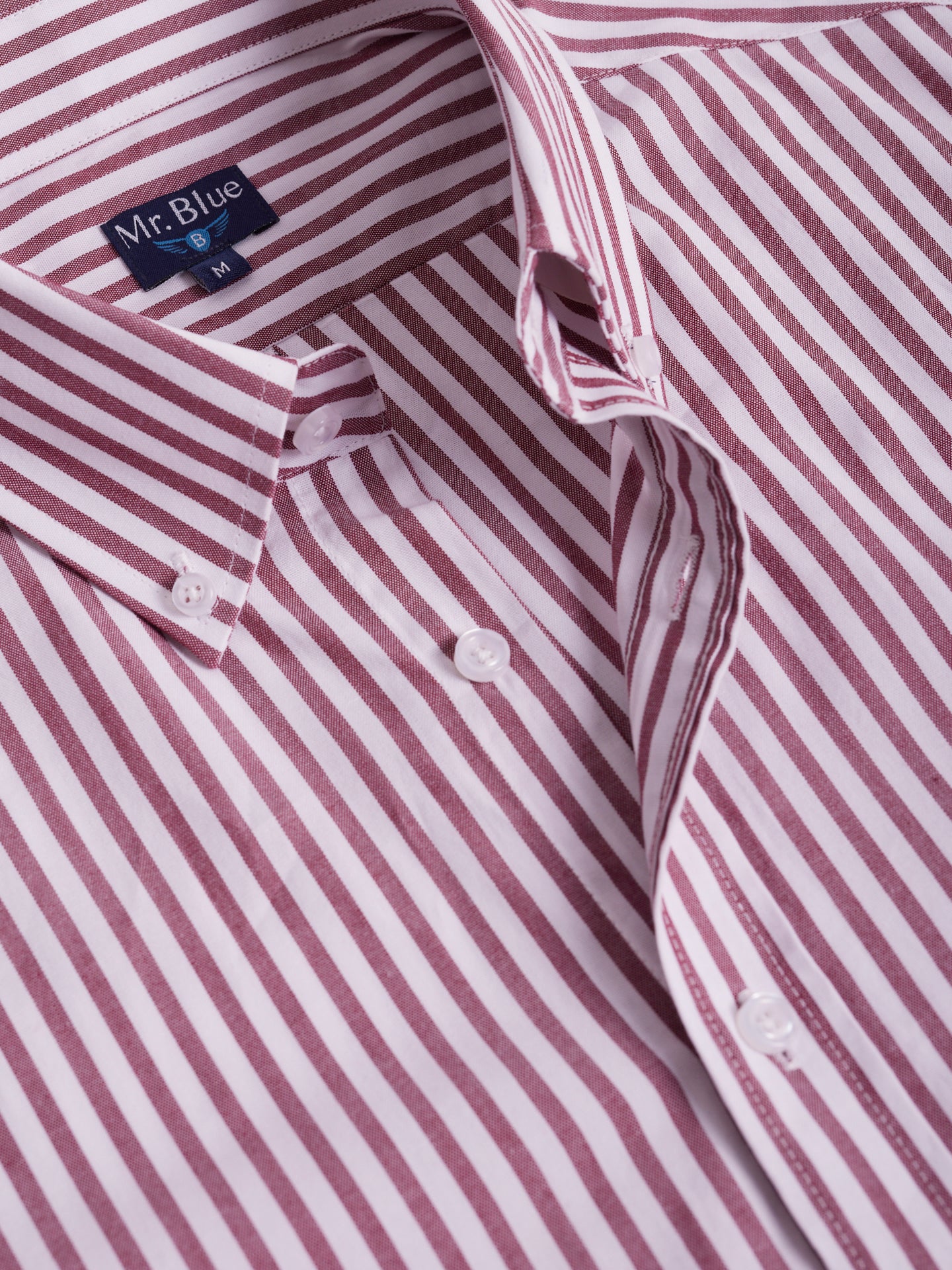 RED REGULAR FIT MR SHIRT. BLUE