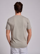 GREEN COTTON T-SHIRT SHORT SLEEVE REGULAR FIT MR. BLUE