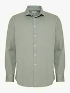 REGULAR FIT LONG SLEEVE GREEN SHIRT MARK BELLUCCI