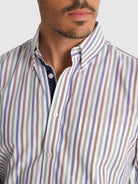 LONG SLEEVE GREEN SHIRT REGULAR FIT MR. BLUE