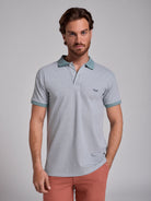 GREEN POLO SHORT SLEEVE REGULAR FIT MR. BLUE