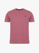 T-shirt Algodão Vermelha Manga Curta Regular Fit Mr. Blue