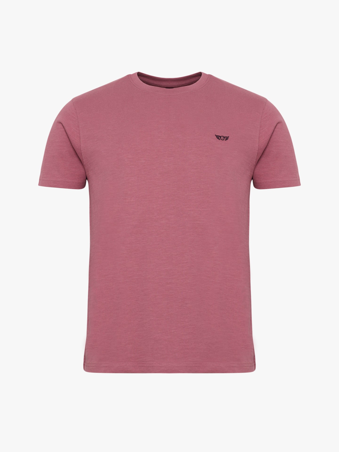 T-shirt Algodão Vermelha Manga Curta Regular Fit Mr. Blue