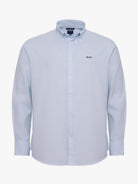 BLUE COTTON SHIRT LONG SLEEVE REGULAR FIT MR. BLUE