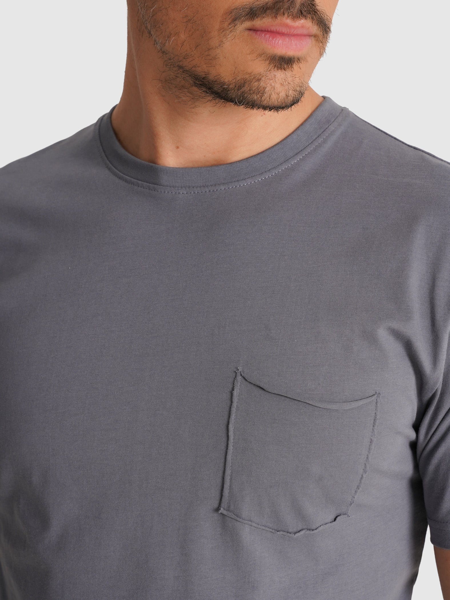 CAMISETA AZUL MANGA CORTA REGULAR FIT MR. AZUL