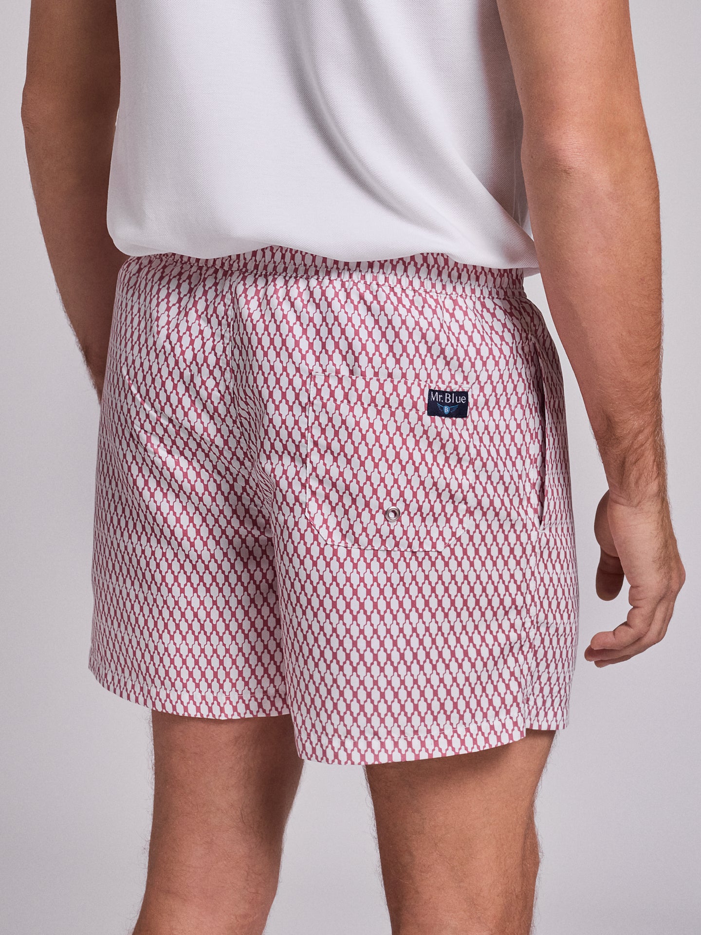 Fato Banho Rosa Regular Fit Mr. Blue