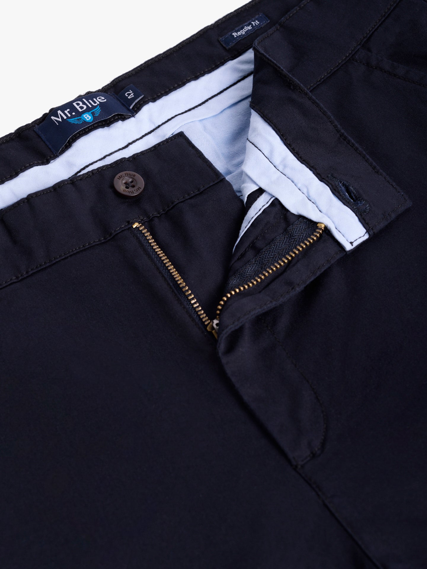 ALGODÓN AZUL REGULAR FIT MR. AZUL