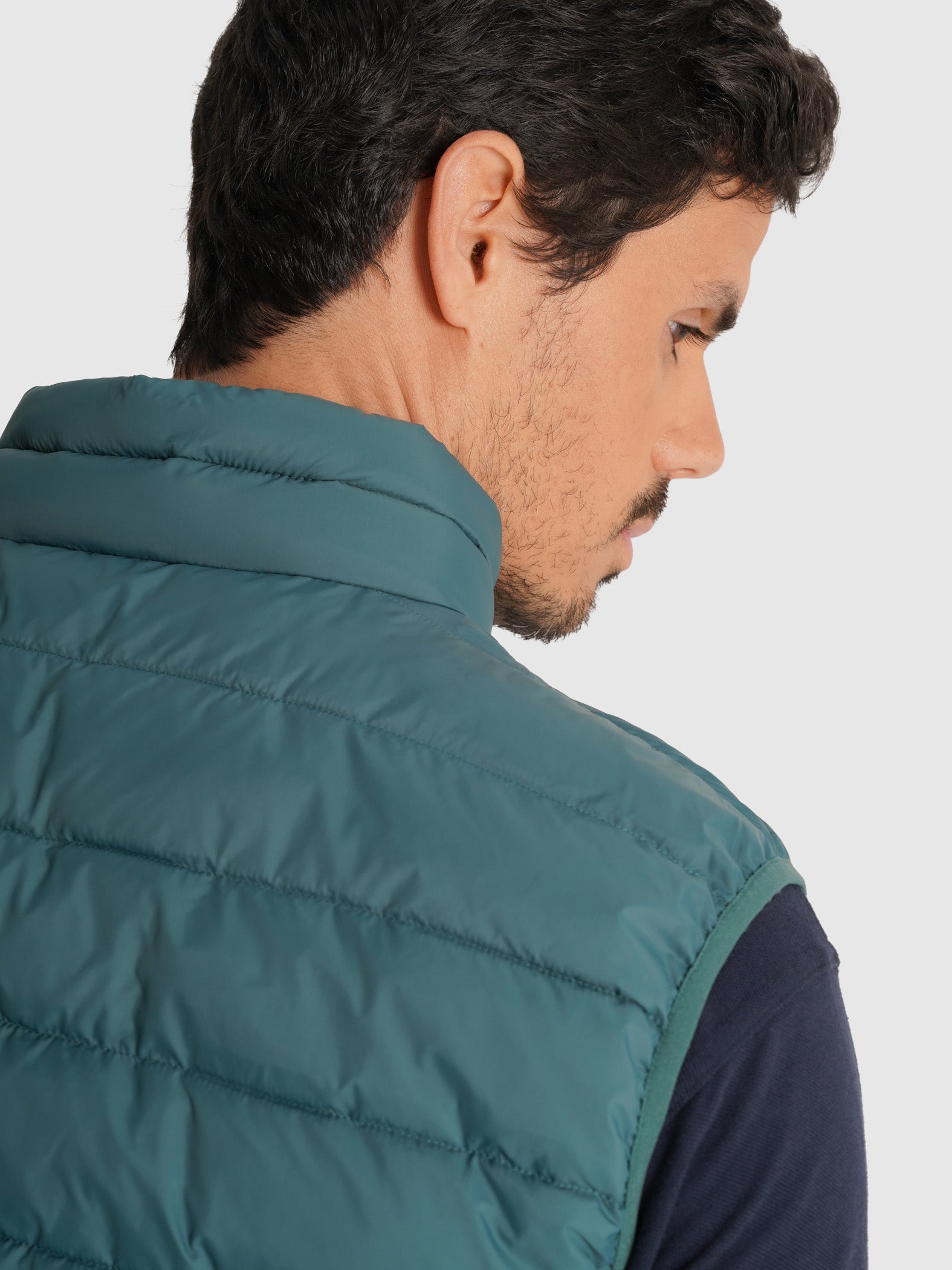 CHAQUETA VERDE REGULAR FIT MR. AZUL