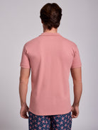 PINK SHORT SLEEVE POLO REGULAR FIT MR. BLUE