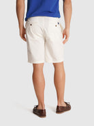 BERMUDA DE SARGA BLANCA REGULAR FIT MR. AZUL