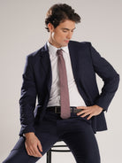BURDEOS SR. CORBATA AZUL