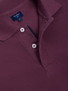 PURPLE SHORT SLEEVE POLO REGULAR FIT MR. BLUE