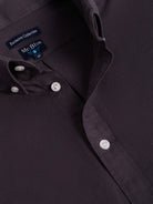 Camisa Algodão Azul Manga Comprida Regular Fit Mr. Blue