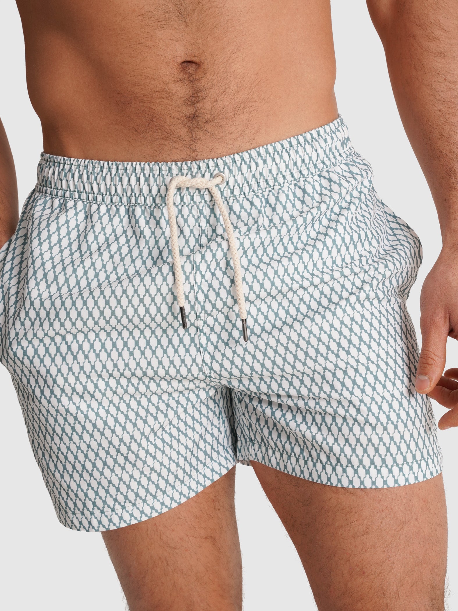 BAÑADOR REGULAR FIT MR VERDE AZUL