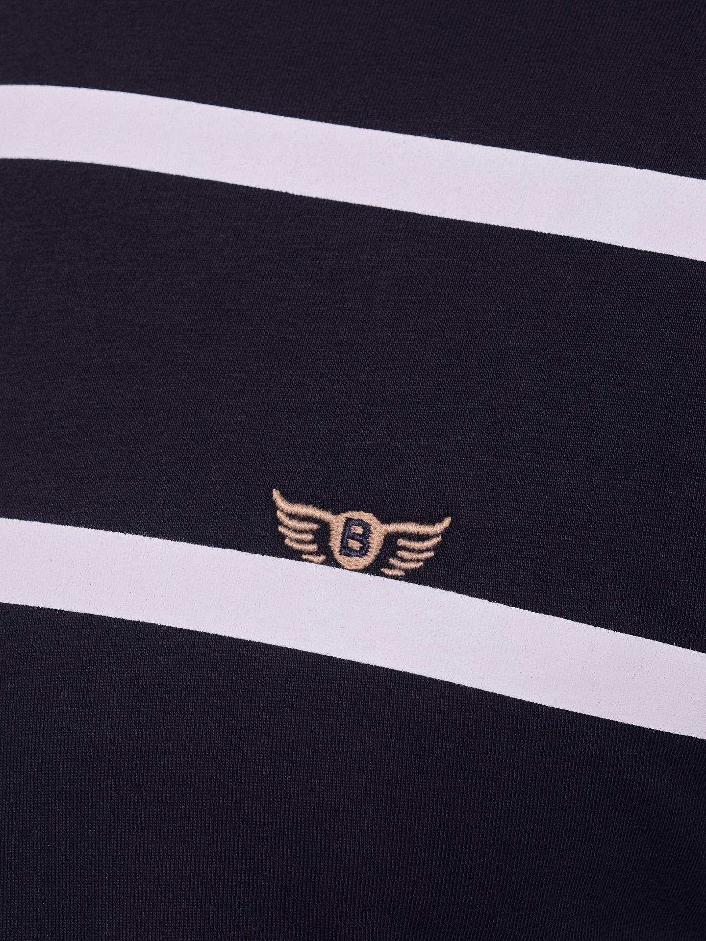 BLUE COTTON T-SHIRT SHORT SLEEVE REGULAR FIT MR. BLUE