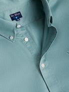 GREEN REGULAR FIT MR SHIRT. BLUE