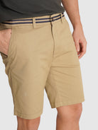 BERMUDA TWILL CAMELS REGULAR FIT MR. BLUE