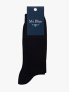 REGULAR FIT MR. BLUE COTTON SOCKS BLUE