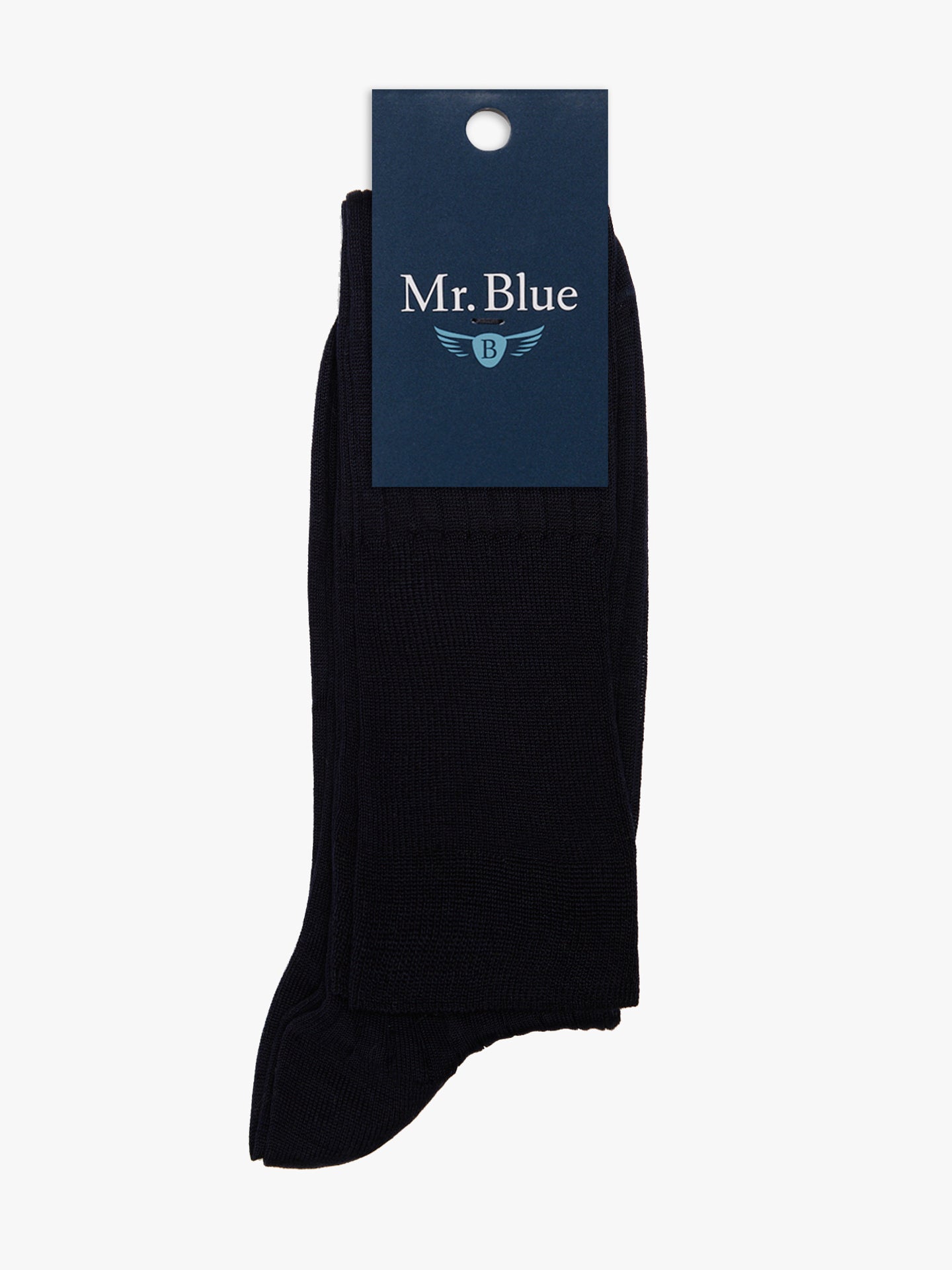 REGULAR FIT MR. BLUE COTTON SOCKS BLUE
